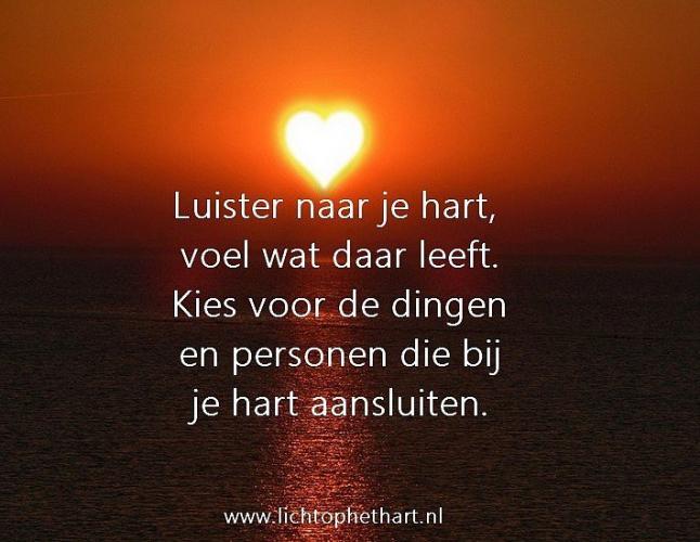 Always listen to your heart