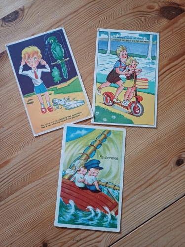 Vervlogen tijden op de rommelmarkt: een stukje geschiedenis in mijn kaartenrek