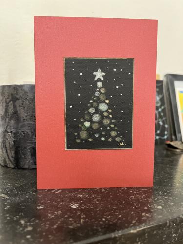 Kerstsfeer  Aquarel kaartjes 