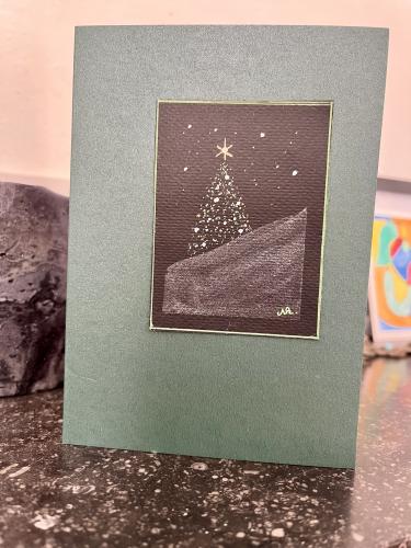 Kerstsfeer  Aquarel kaartjes 