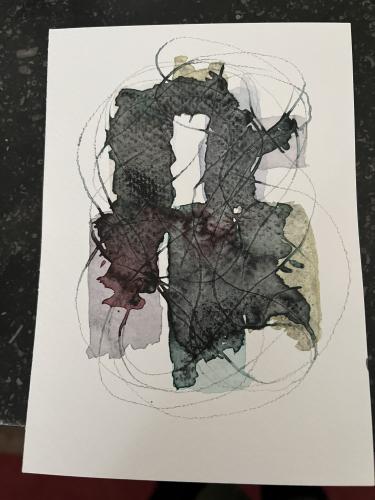 Aquarel abstract 