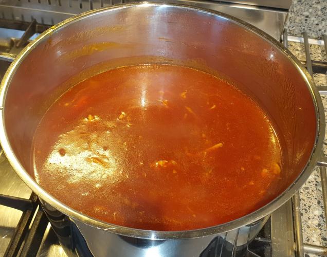 Sannie's Chinese tomato soup