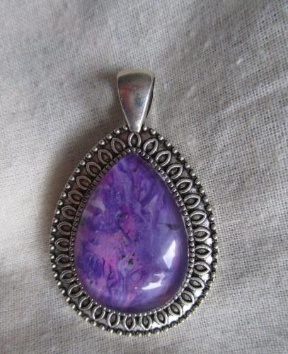 New pendants with Encaustic art