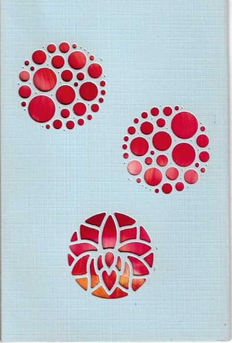 Lines and shapes (encaustic)