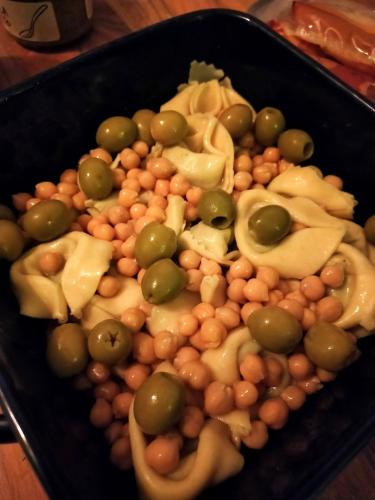 Snelle tortelloni ovenschotel vol carbohydrates & proteins.