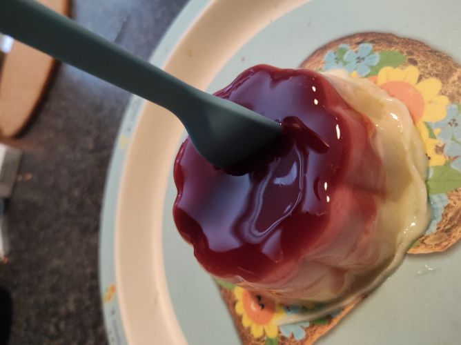 Griesmeel pudding van de Mona