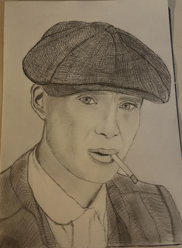 Schets : Tommy Shelby