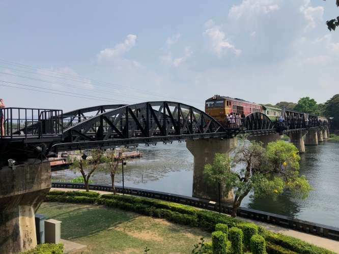 Thailand: Bridge Over the Kwai River