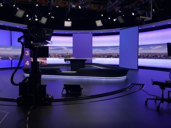 Visiting the VRT (The Flemish Radio and Television Broadcasting Organization)