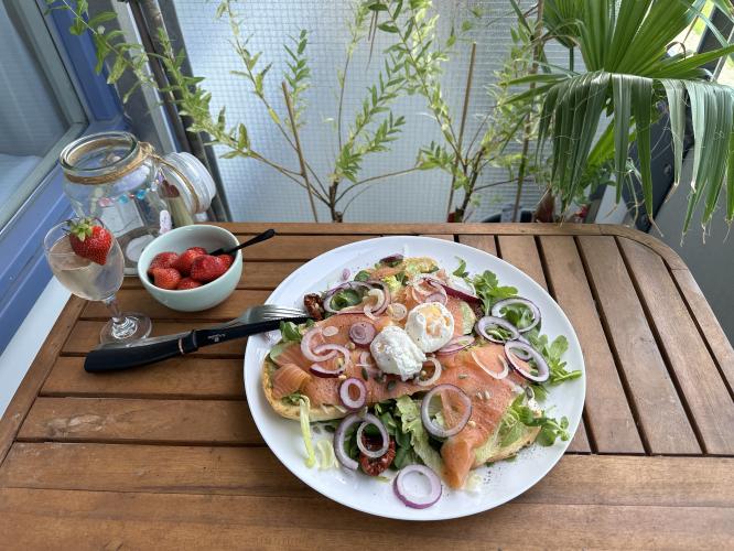 Heerlijke Lunch met Zalm