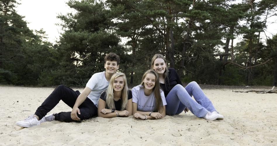 TienersShoot op de Zandvlakte 