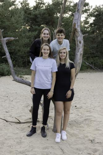 TienersShoot op de Zandvlakte 