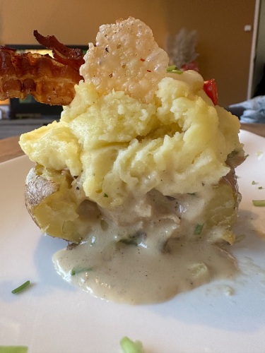 Oven Baked Chicken Potato