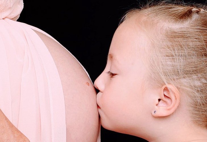 ZwangerschapShoot in de Studio