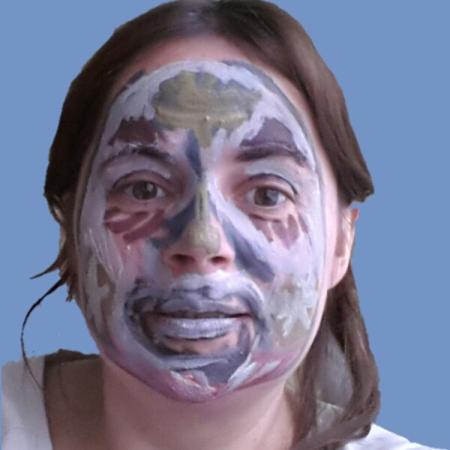 Klaar om naar buiten te gaan, mijn kinderen hebben me opgemakt ;)