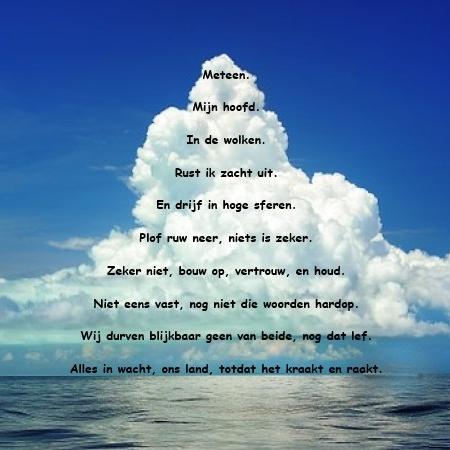 Dichten verveeld nooit.