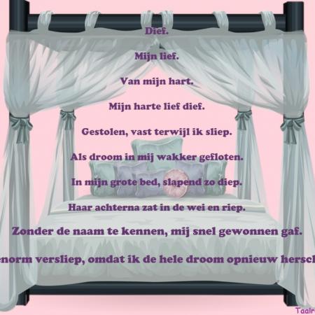 In het geniep...