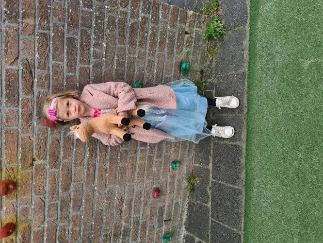 Hoera dochter 6 jaar!