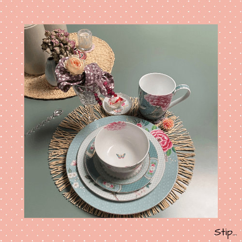 Festively covered...