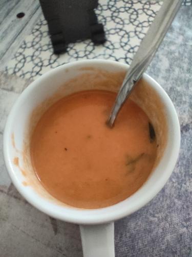Dit is dus de itiliaanse tomatensoep