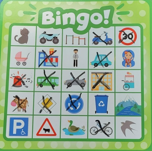 Bingo voor onderweg