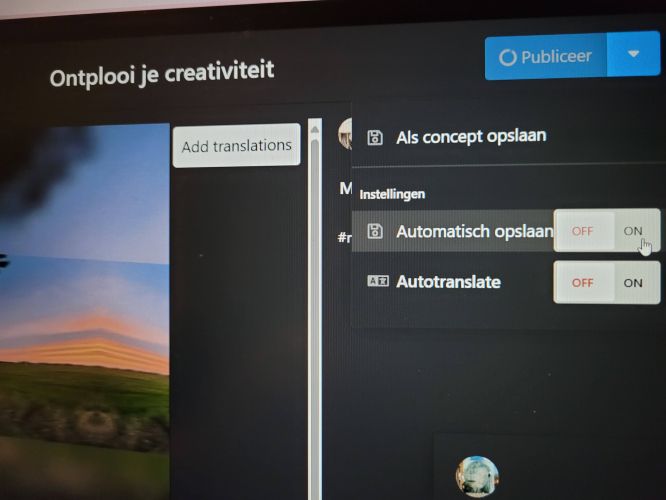 Ook hier blijft de video hangen.