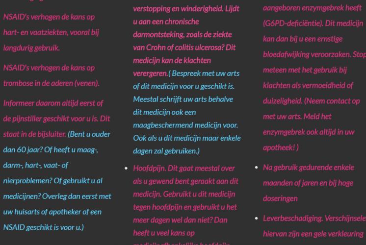 Kunnen jullie nog kleur in je tekst krijgen?? 