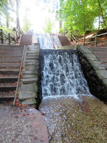 De hoogste waterval van het land
