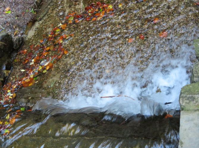 De hoogste waterval van het land