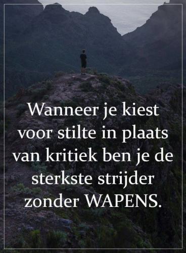 Geen antwoord is ook een antwoord, mee eens?