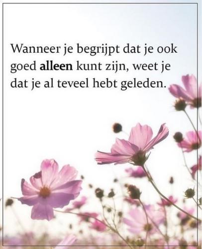 Do you experience this tranquility now?