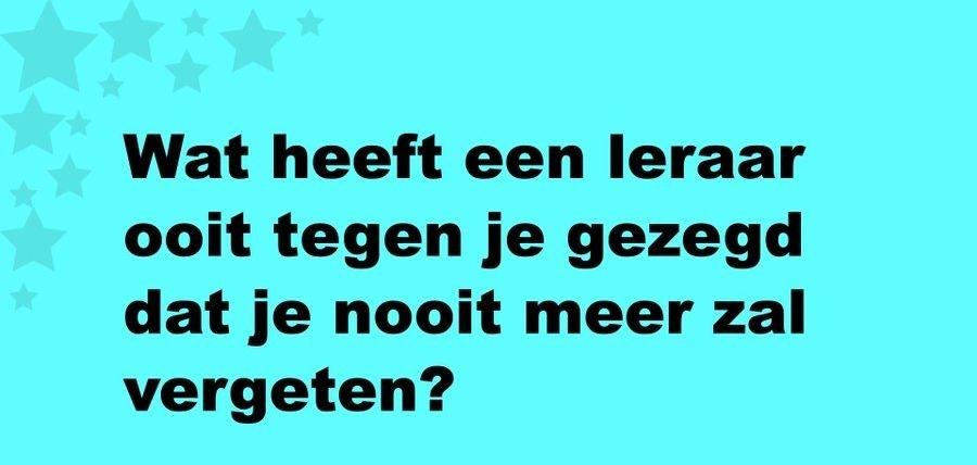 Tja, wat is de zin van het leven? Mijn leraar schreeuwde tegen mij, dat wie voor een dubbeltje geboren is wordt nooit een kwartje.
