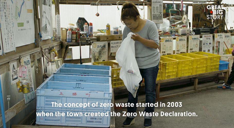 Japanese village Kamikatsu without garbage