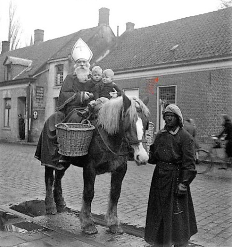 De echte Sinterklaas en Piet