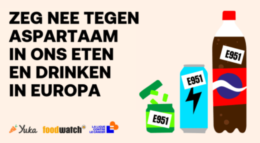Aspartaam zit in meer dan 2.500 producten