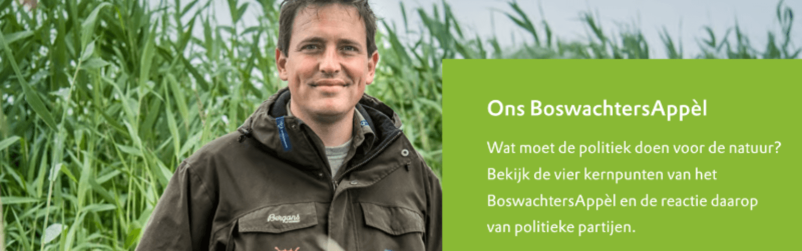 Boswachter-selfie