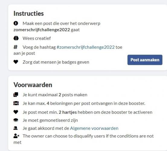 <a class="removable-mention" translate="no" data-mentionid="26233" href="/useroverview/26233/Encaustichris">@Encaustichris</a> Aha, die had ik helemaal niet gelezen. Ik heb dit geschreven naar aanleiding van de booster advertentie