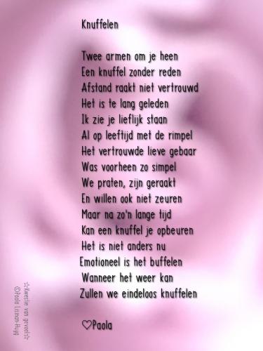 En zo dus verwerkt in de foto. 💗