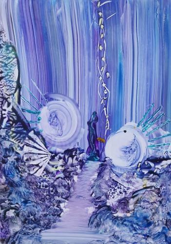 Painting with beeswax