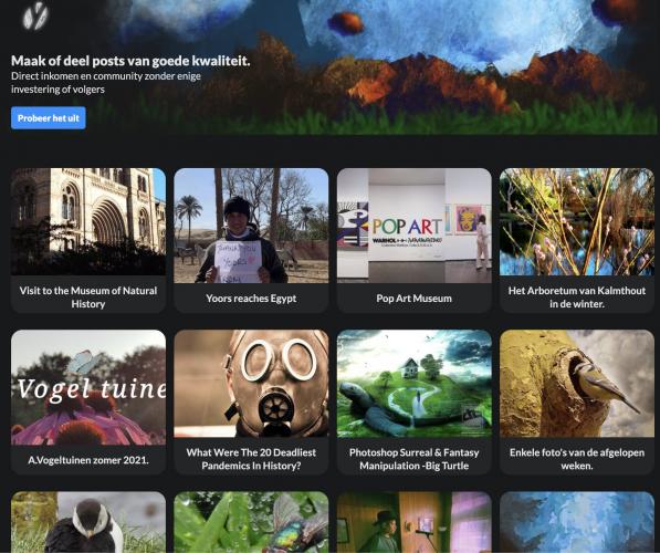 How to get featured on the front page of Yoors?