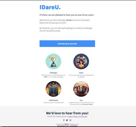 Sneak Peak Into The New Challenges Launch:  Emails