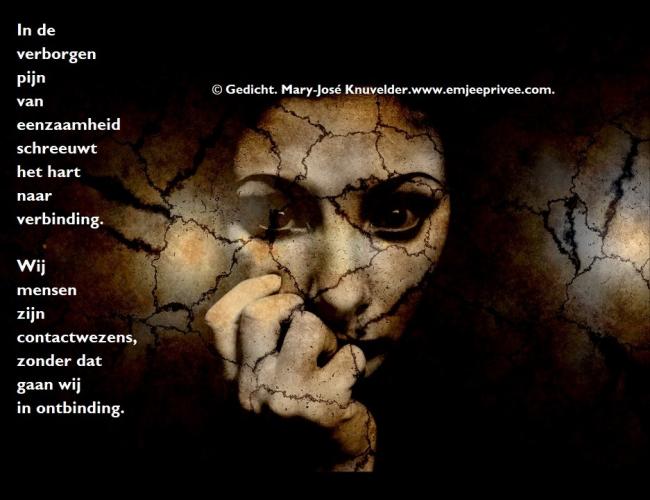 In the hidden pain of loneliness/Poem.