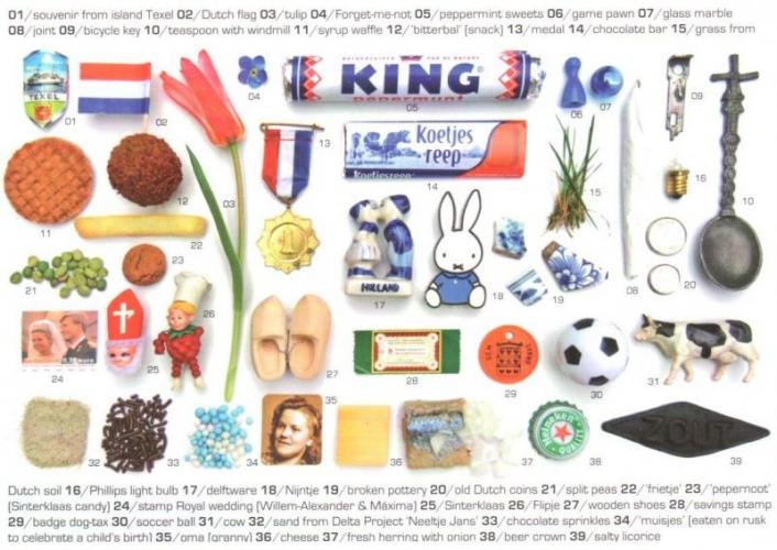Typisch Nederlandse producten. 