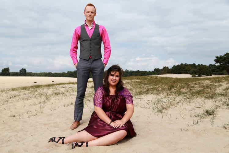 Fashionshoot voor schoolproject