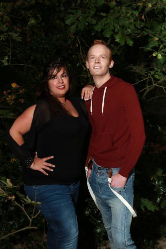 Fashionshoot voor schoolproject