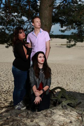 Fashionshoot voor schoolproject