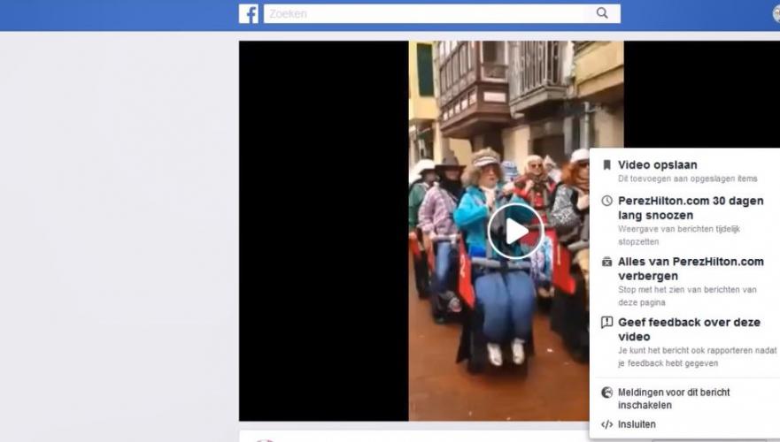 Facebookvideo insluiten in blogartikel