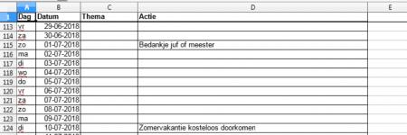 Heb jij jouw contentkalender al klaar?