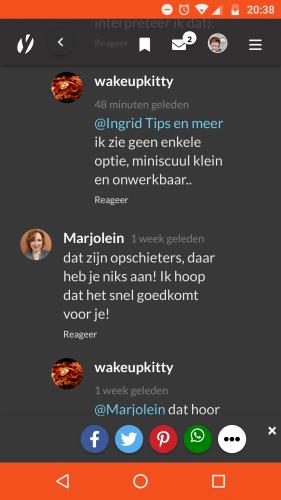 <a class="removable-mention" data-mentionid="87467" href="/useroverview/87467/wakeupkitty">@wakeupkitty</a> linksboven naast  het yoorslogo zit een pijl <br>