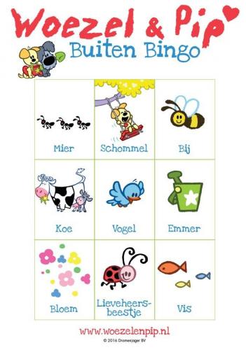 Thuisonderwijs met Woezel en Pip; printables 